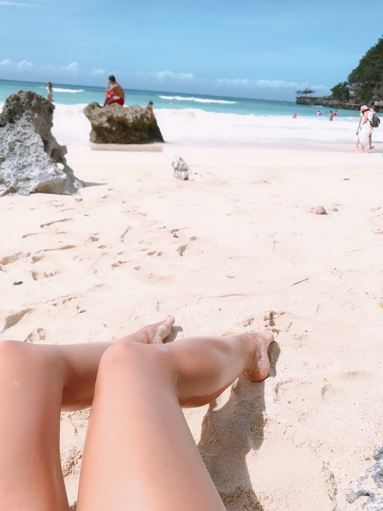 Tan in Boracay